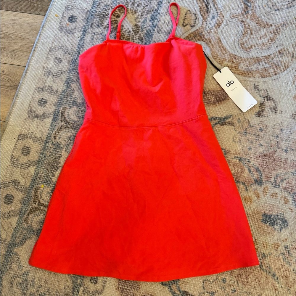 ALO Yoga Red Mini Dress